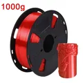 PLA Seidenfilament glänzend 250 g bis 1 kg – Farbe Red-1kg