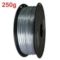 PLA Seidenfilament glänzend 250 g bis 1 kg – Farbe Silver-250g