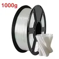 PLA Seidenfilament glänzend 250 g bis 1 kg – Farbe White-1kg