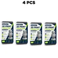 Polierschwamm wiederverwendbar für 3D-Druck Nachbearbeitung PLA ABS – Farbe 4 PCS