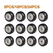 POM V-Slot-Rolle mit 625ZZ-Lager für CNC-Maschinen
