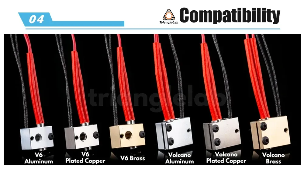 PT1000 Thermistor Kartusche für Volcano V6 Heizblock bis 450°C