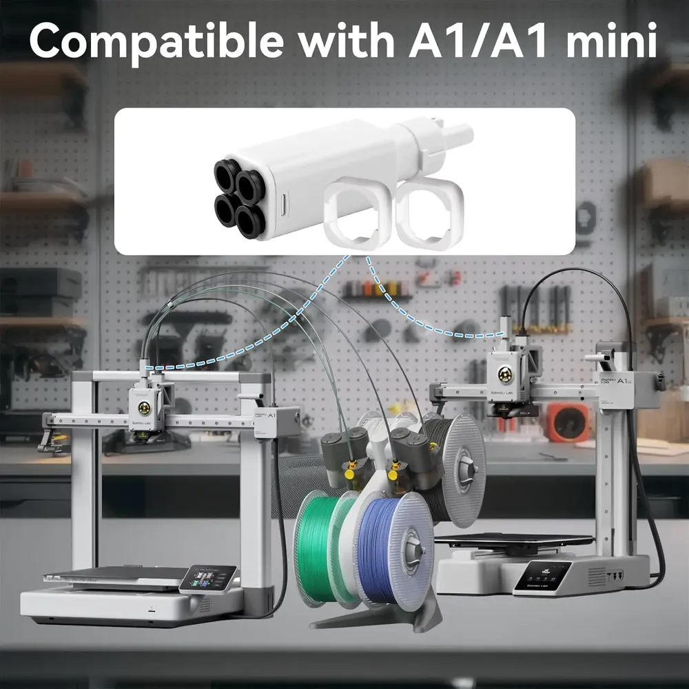 Ptfe-Adapter für Bambu Lab A1 A1mini AMS