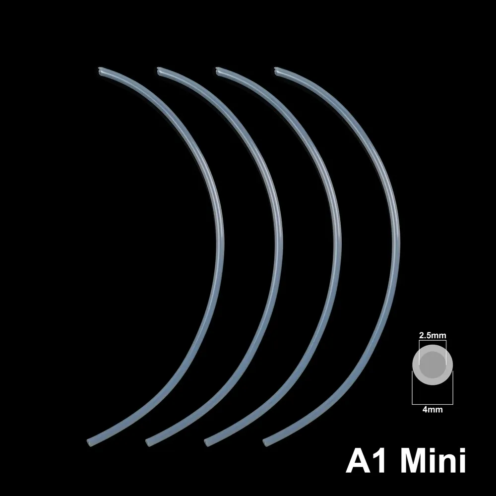 PTFE Rohr 2,5/4mm für Bambu Lab P1S P1P AMS A1 Mini 3D-Drucker