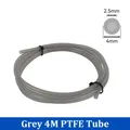 PTFE Rohr 2,5/4mm für Bambu Lab P1S P1P AMS A1 Mini 3D-Drucker – Farbe Grey 4 meter