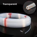 PTFE-Schlauch Bowden 1-4M für V5 V6 1,75mm Filament 3D-Drucker – Farbe 1M Transparent 2x4mm