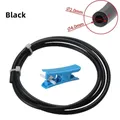 PTFE-Schlauch Bowden 1-4M für V5 V6 1,75mm Filament 3D-Drucker – Farbe 4M Black 2x4mm