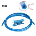PTFE-Schlauch Bowden 1-4M für V5 V6 1,75mm Filament 3D-Drucker – Farbe 4M Blue 2x4mm
