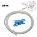 PTFE-Schlauch Bowden 1-4M für V5 V6 1,75mm Filament 3D-Drucker – Farbe 4M White 2x4mm