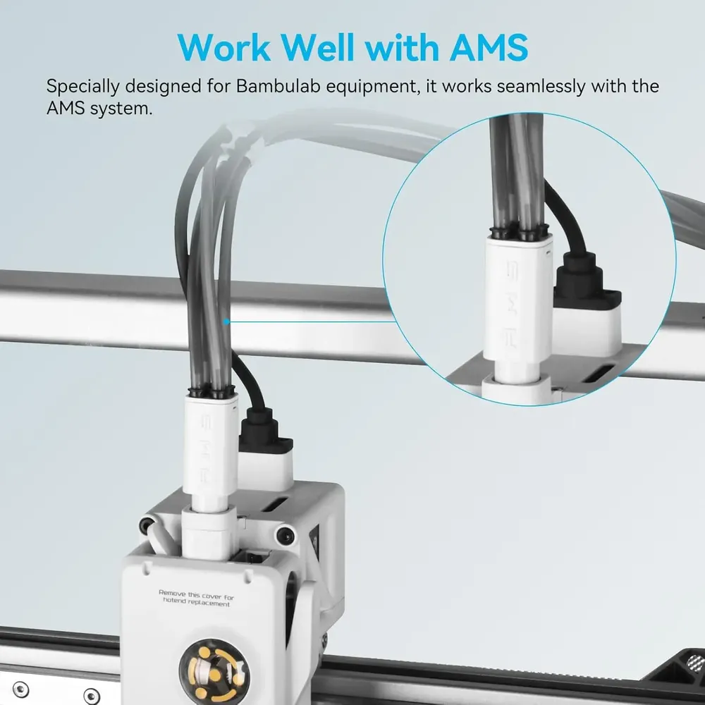 PTFE-Schlauch für 1,75 mm Filament mit Schneider
