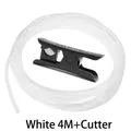 PTFE-Schlauch für 1,75 mm Filament mit Schneider – Farbe White 4M cutter