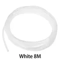 PTFE-Schlauch für 1,75 mm Filament mit Schneider – Farbe White 8M
