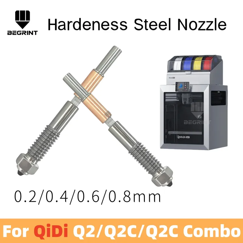 Q2 Düse Bimetall gehärtete Stahldüse für QIDI Q2 Combo