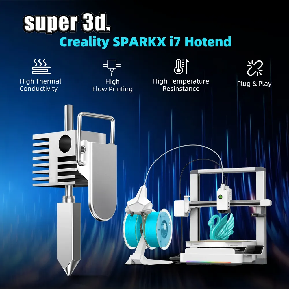Quick-Swap-Hotend-Kit für Creality SPARKX I7 mit 0,4mm Düse