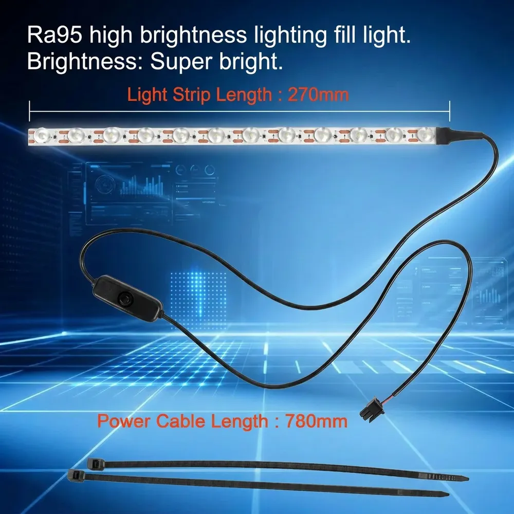 RA95 LED-Lichtleiste 24 V für Bambu Lab A1 A1 Mini