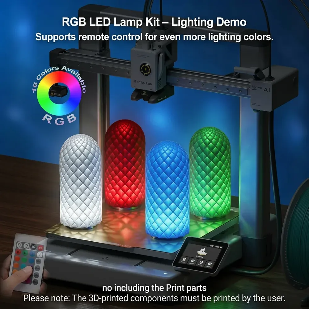 RA95 LED-Lichtleiste 24 V für Bambu Lab A1 A1 Mini