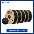 Rapid TPU Filament 1,75 mm 1 bis 10 kg Hochgeschwindigkeits – Farbe Black 5KG