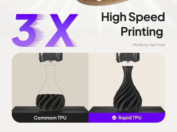 Rapid TPU Filament 1,75 mm 1 bis 10 kg Hochgeschwindigkeits