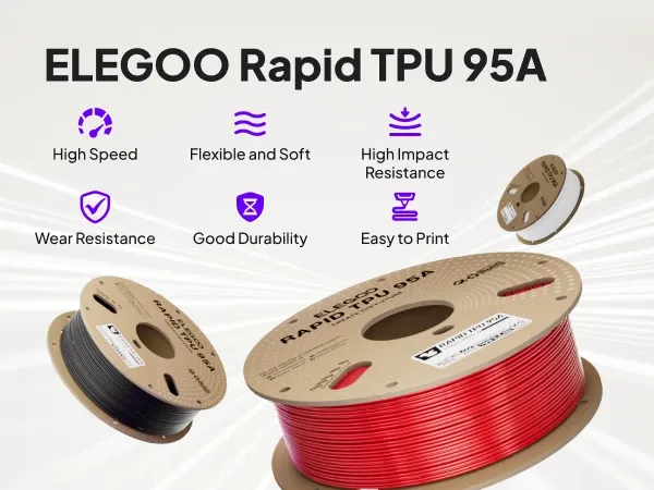 Rapid TPU Filament 1,75 mm 1 bis 10 kg Hochgeschwindigkeits