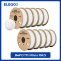 Rapid TPU Filament 1,75 mm 1 bis 10 kg Hochgeschwindigkeits – Farbe White 10KG
