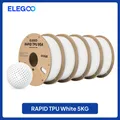 Rapid TPU Filament 1,75 mm 1 bis 10 kg Hochgeschwindigkeits – Farbe White 5KG