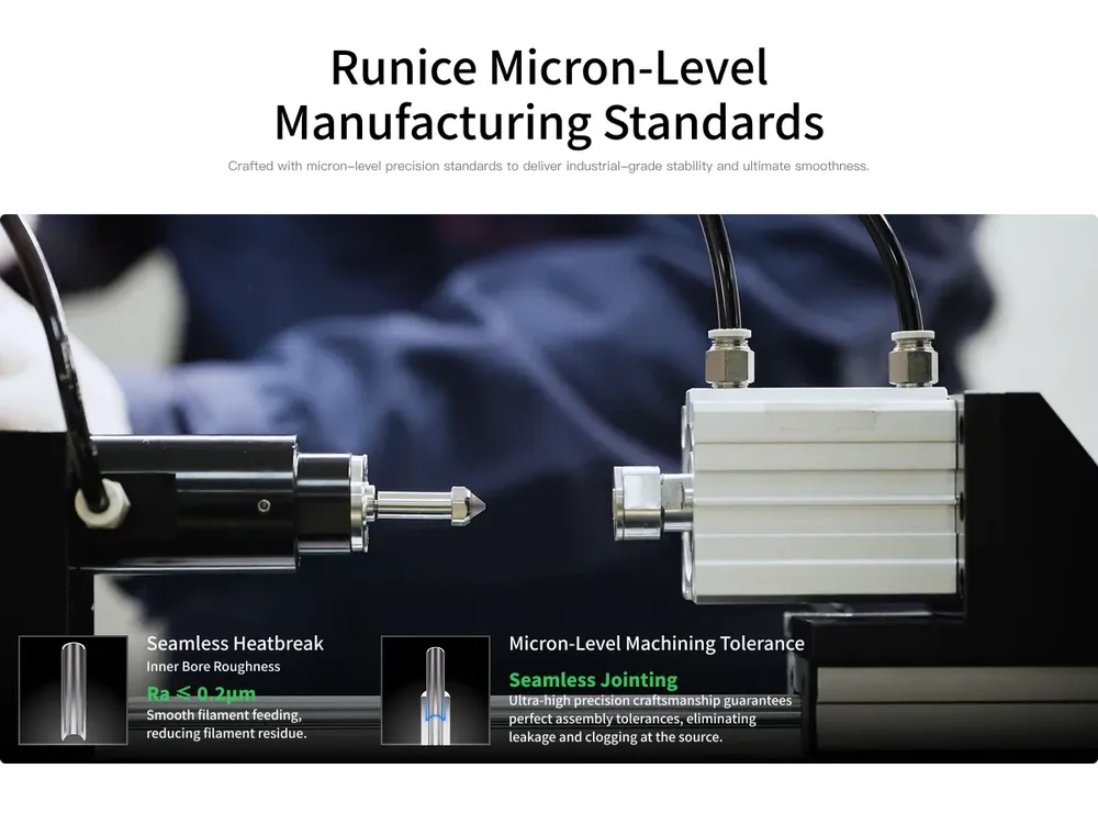 Rapido X Hotend für Hochgeschwindigkeitsdruck mit V6 Düse