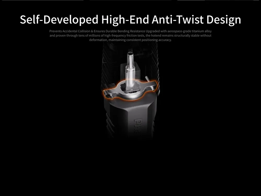 Rapido X Hotend für Hochgeschwindigkeitsdruck mit V6 Düse