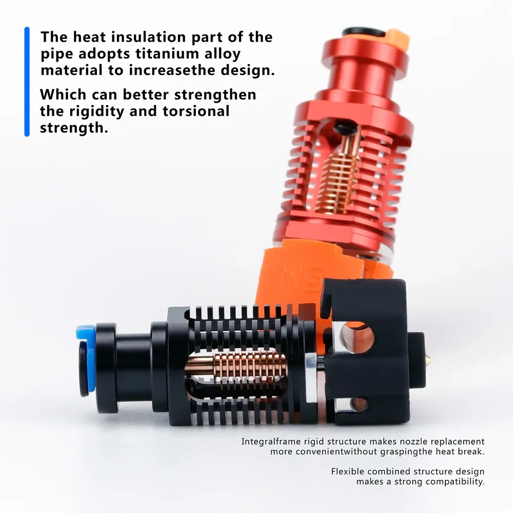 Red Lizard K1 Hotend Bimetall-Düse für Voron Ender 3
