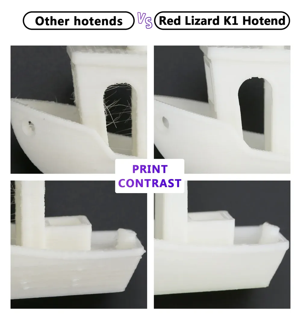 Red Lizard K1 Hotend Bimetall-Düse für Voron Ender 3
