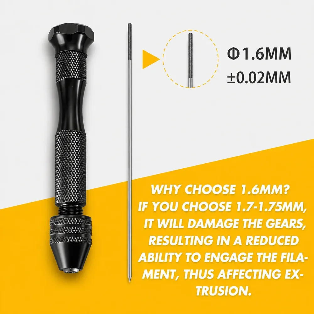 Reinigungsnadel für 1,75mm Düsen 1,6mm