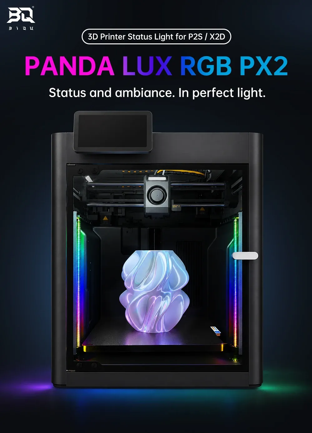 RGBW-Statusleuchte PX2 für Bambu Lab P2S X2D Drucker