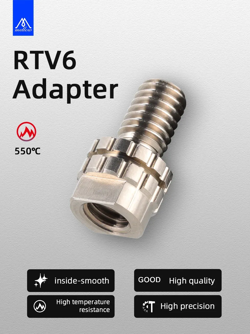 RTV6 Adapter M6 V6 Düsen-Verlängerung