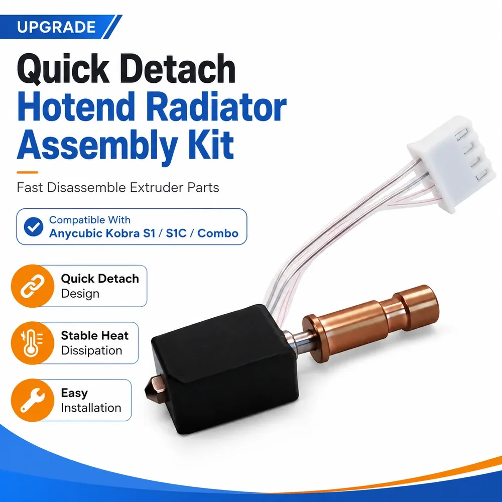 Schnell-Abnehmbares Hotend-Kühler-Set für Kobra S1
