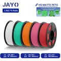 Schnelllauf Matt PETG Filament 1,75 mm Matteffekt 5,5 kg – Farbe HS PETG-WTMGORPKRD