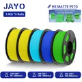 Schnelllauf Matt PETG Filament 1,75 mm Matteffekt 5,5 kg – Farbe HS PETG-2YLSBBLGN