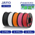 Schnelllauf Matt PETG Filament 1,75 mm Matteffekt 5,5 kg – Farbe HS PETG-BKWTORPKRD