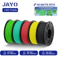 Schnelllauf Matt PETG Filament 1,75 mm Matteffekt 5,5 kg – Farbe HS PETG-GNMGRDYLBK