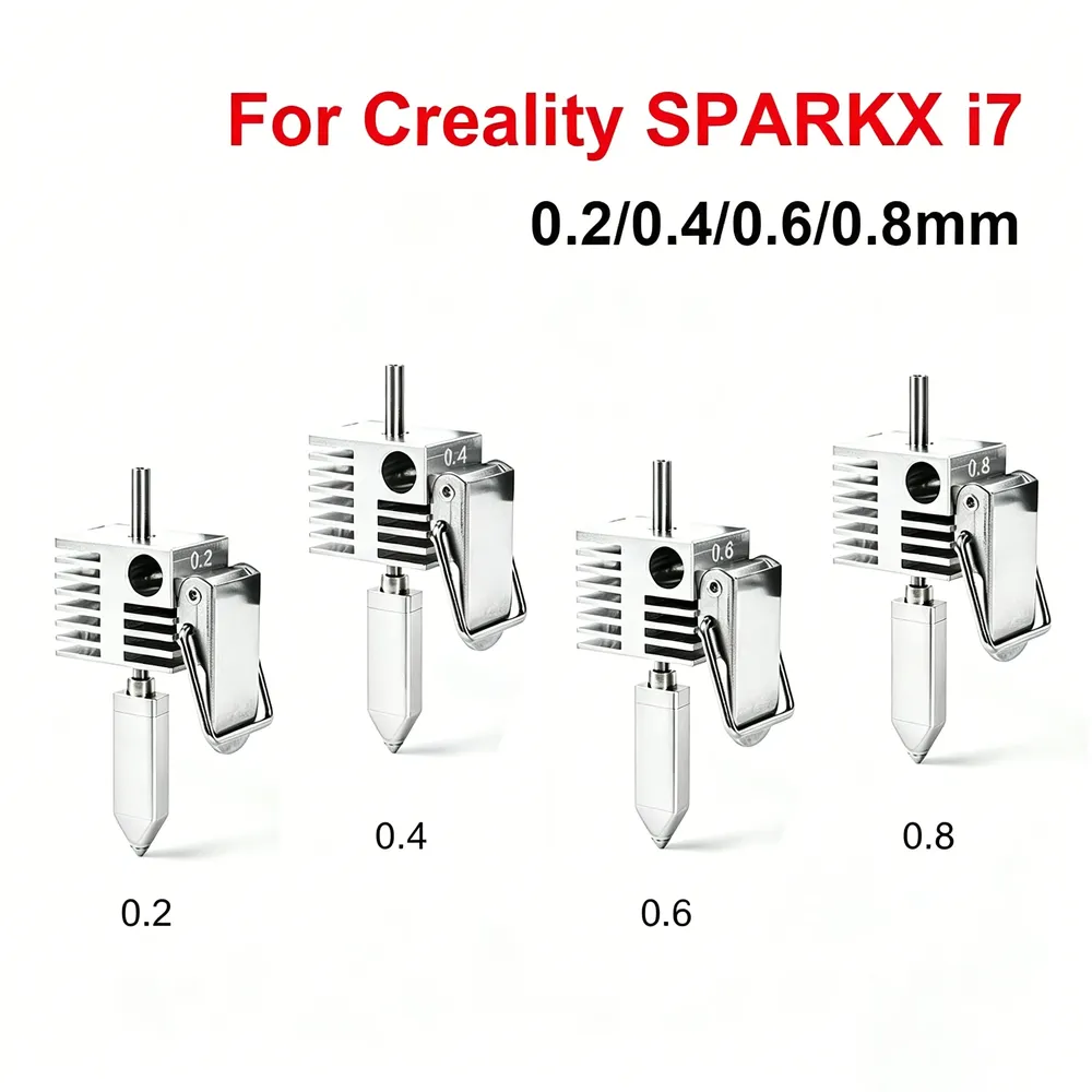 Schnellwechsel-Hotend-Modul für Creality SPARKX I7 mit Düse 0,2 bis 0,8 mm