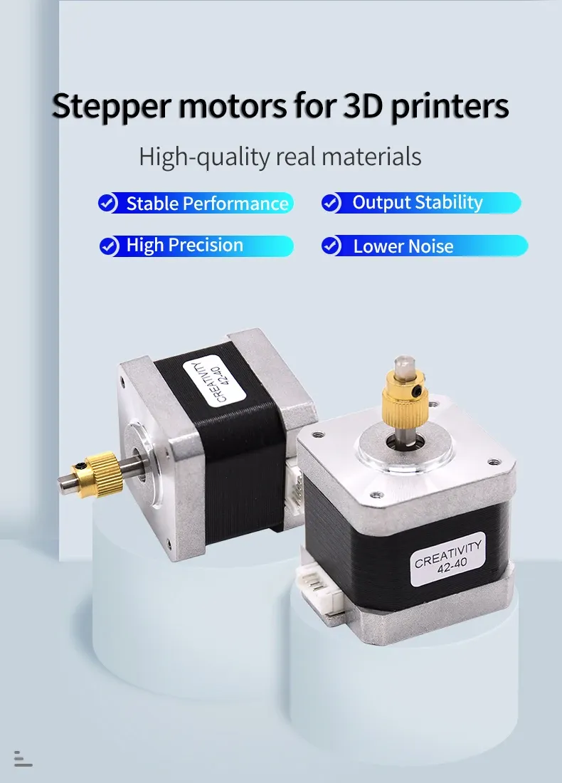 Schrittmotor 42-40 mit Extrudergetriebe für Ender