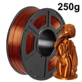 Seiden-PLA Filament 1,75 mm glänzend 250 g bis 1 kg – Farbe silk copper 250g