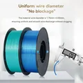 Seiden-PLA Filament 1,75 mm glänzend Mix-Farben 10 kg – 4