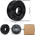 Seiden-PLA Filament 1,75 mm Macaron Regenbogen schnell Farbwechsel 250 g – 6