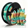 Seiden-PLA Filament 1,75 mm Macaron Regenbogen schnell Farbwechsel 250 g – 1