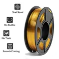 Seiden-PLA Filament 1,75 mm Maßgenauigkeit +/- 0,03 mm 250 g – 4