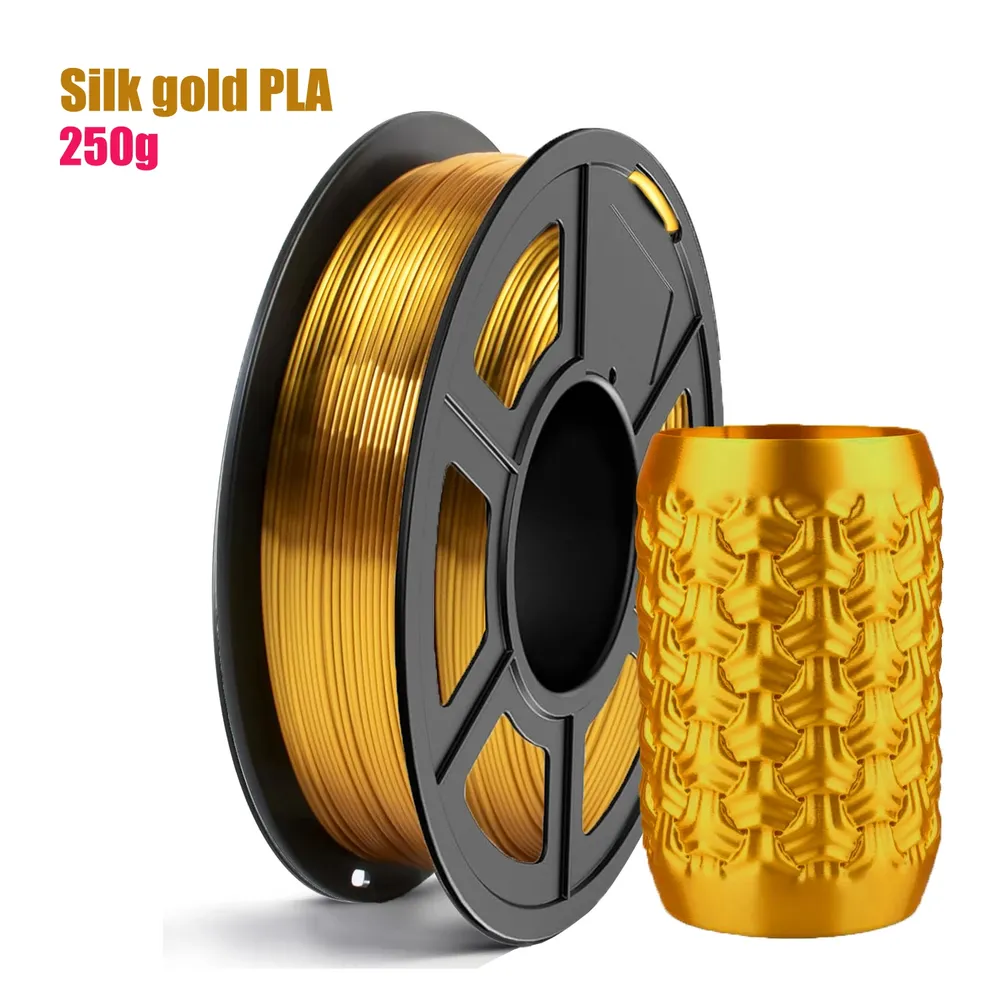 Seiden-PLA Filament 1,75 mm Maßgenauigkeit +/- 0,03 mm 250 g