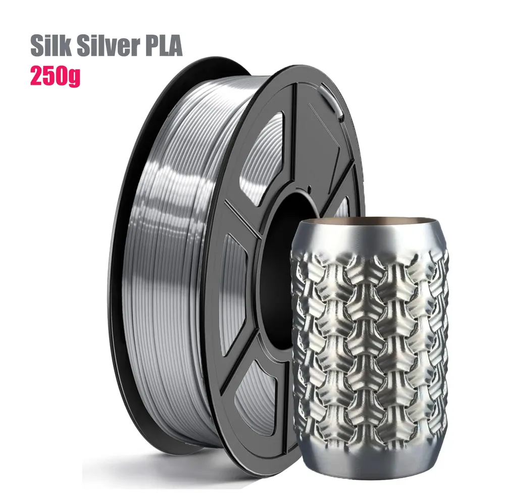 Seiden-PLA Filament 1,75 mm Maßgenauigkeit +/- 0,03 mm 250 g