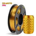 Seiden-PLA Filament 1,75 mm Maßgenauigkeit +/- 0,03 mm 250 g – Farbe Gold 200g