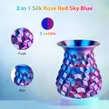 Seiden-PLA Filament 1,75 mm zweifarbig Blau-Lila 250 g – 2