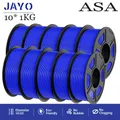 Set 10 Rollen Filament ASA 1,75 mm blasenfrei glatt – Farbe ASA 10BL