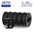 Set 5 Rollen Filament PLA PETG ABS ASA TPU – Farbe ASA 5BLACK